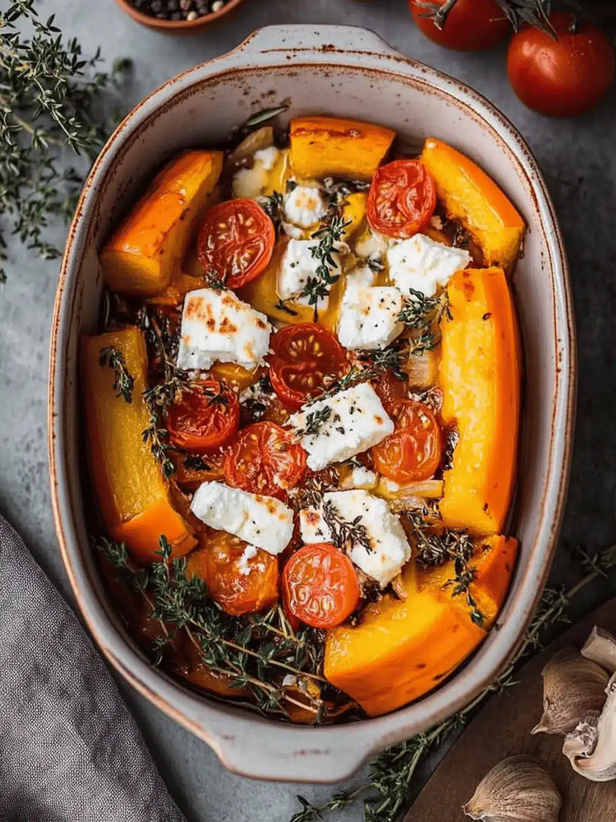 Ofenkürbis mit Feta – Einfaches Rezept für Genuss 3 Ofenkürbis mit Feta – Hokkaido Kürbis ganz einfach lecker gebacken