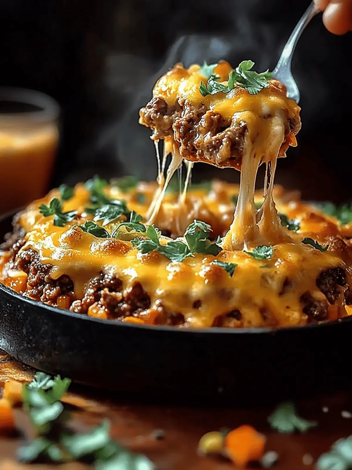 Cheeseburger Auflauf für die ganze Familie 3 Cheeseburger Auflauf