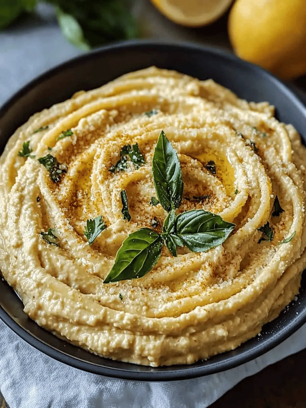 Zitronige Hummus-Pasta für schnelle Genussmomente 4 Zitronige Hummus-Pasta