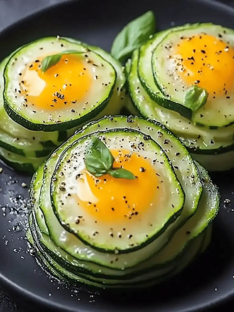 Zucchini Ei Nester