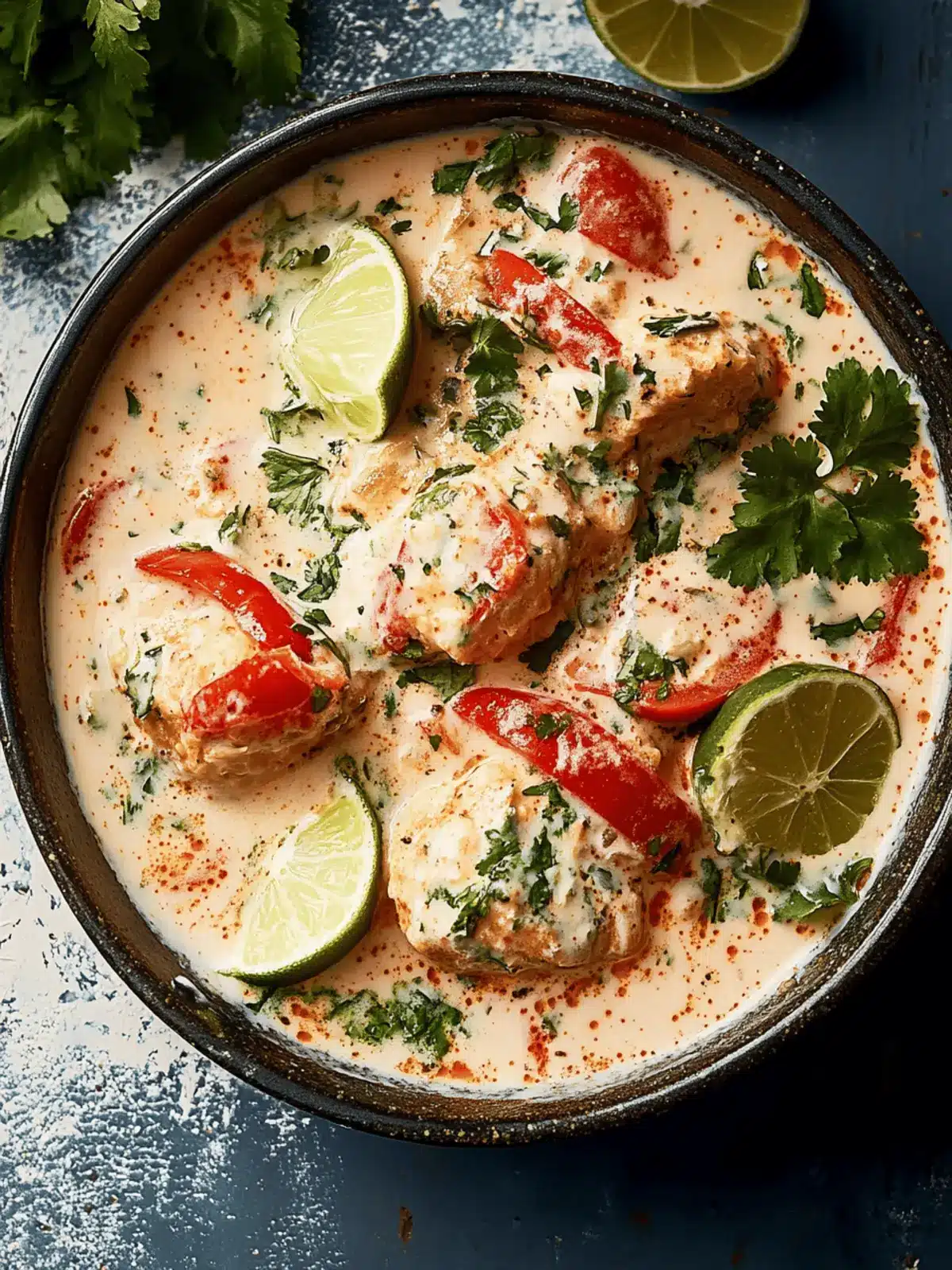 Cremiges Kokosmilch-Hühnchen