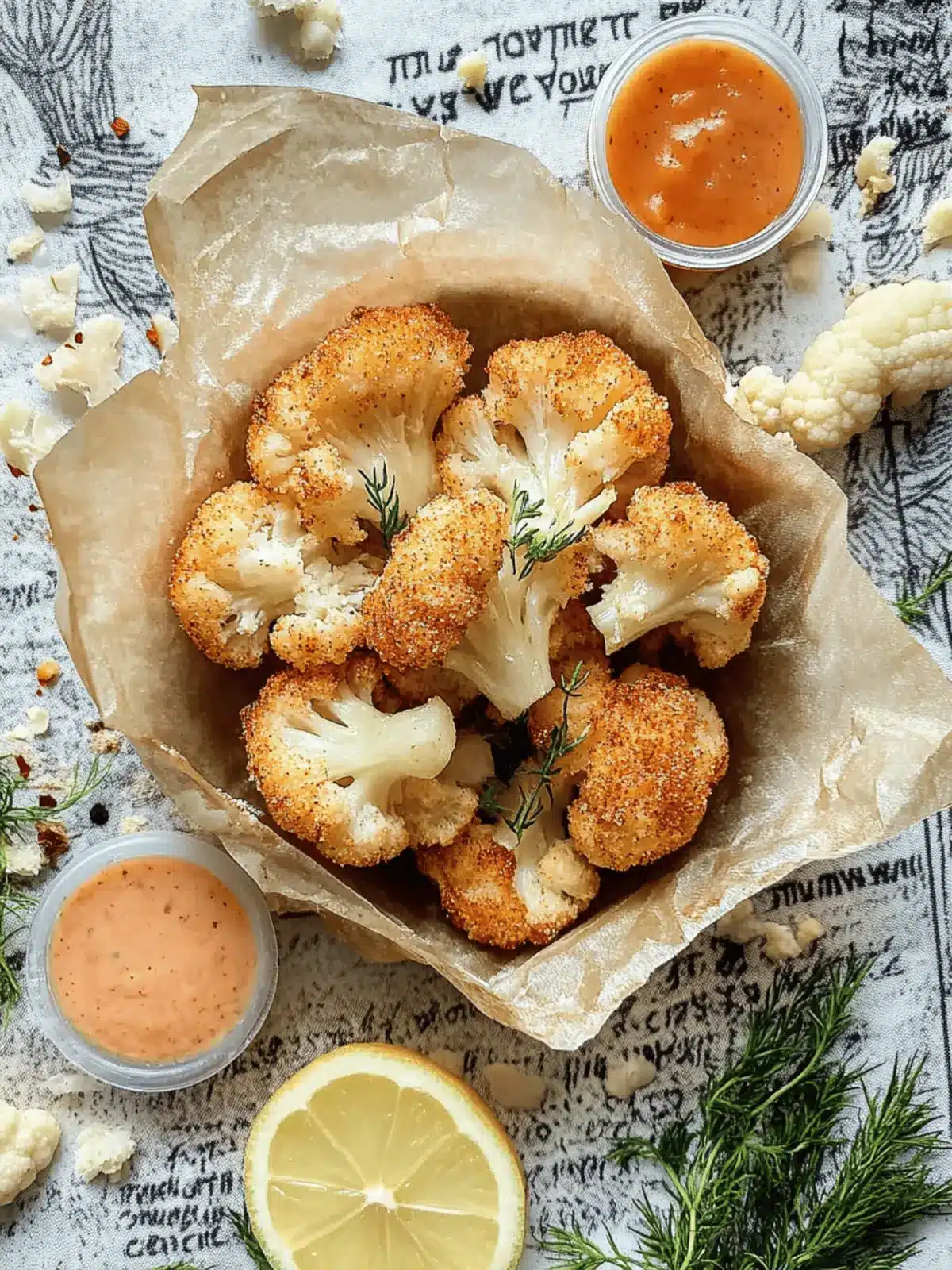 Gebackener Blumenkohl für den perfekten Snack 4 Gebratener Blumenkohl