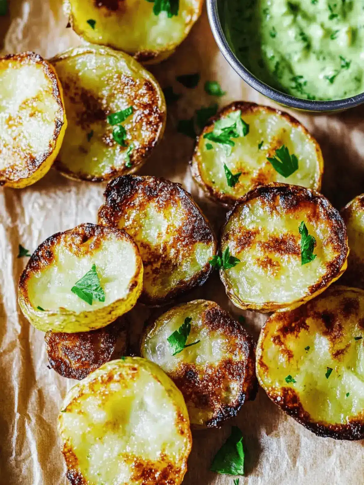 Knusprige Quetschkartoffeln für perfekte Beilagen 4 Knusprige Quetschkartoffeln