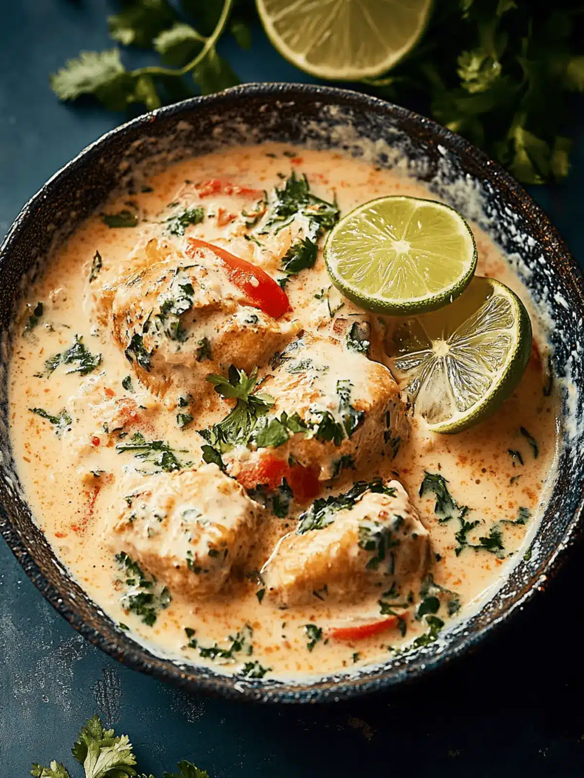 Cremiges Kokosmilch-Hühnchen