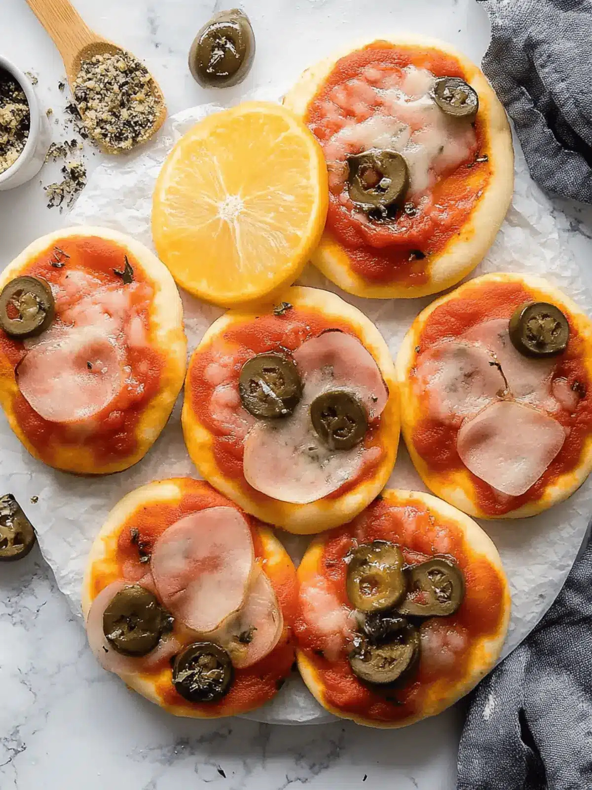 Mini Pizza selbst machen – Schnelle Fingerfood Idee 2 Mini Pizza selbst machen