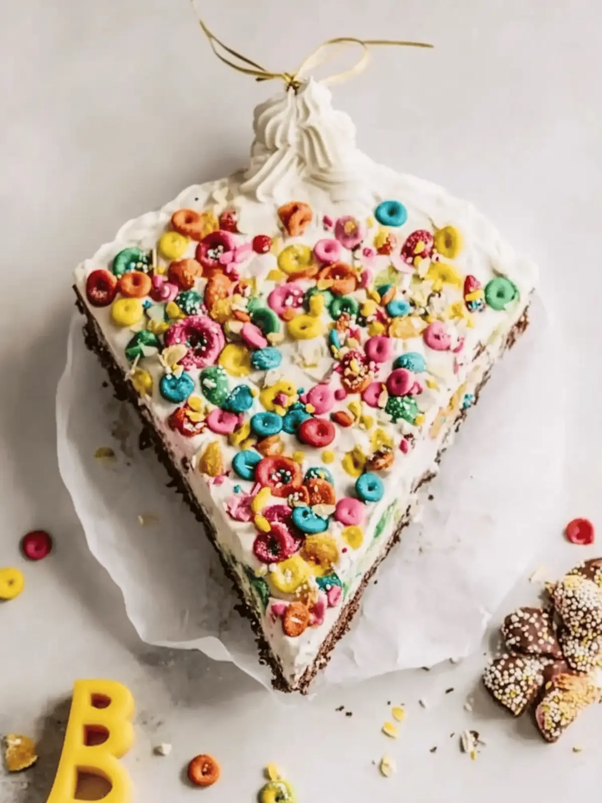 Schokoladige Schultüten-Torte