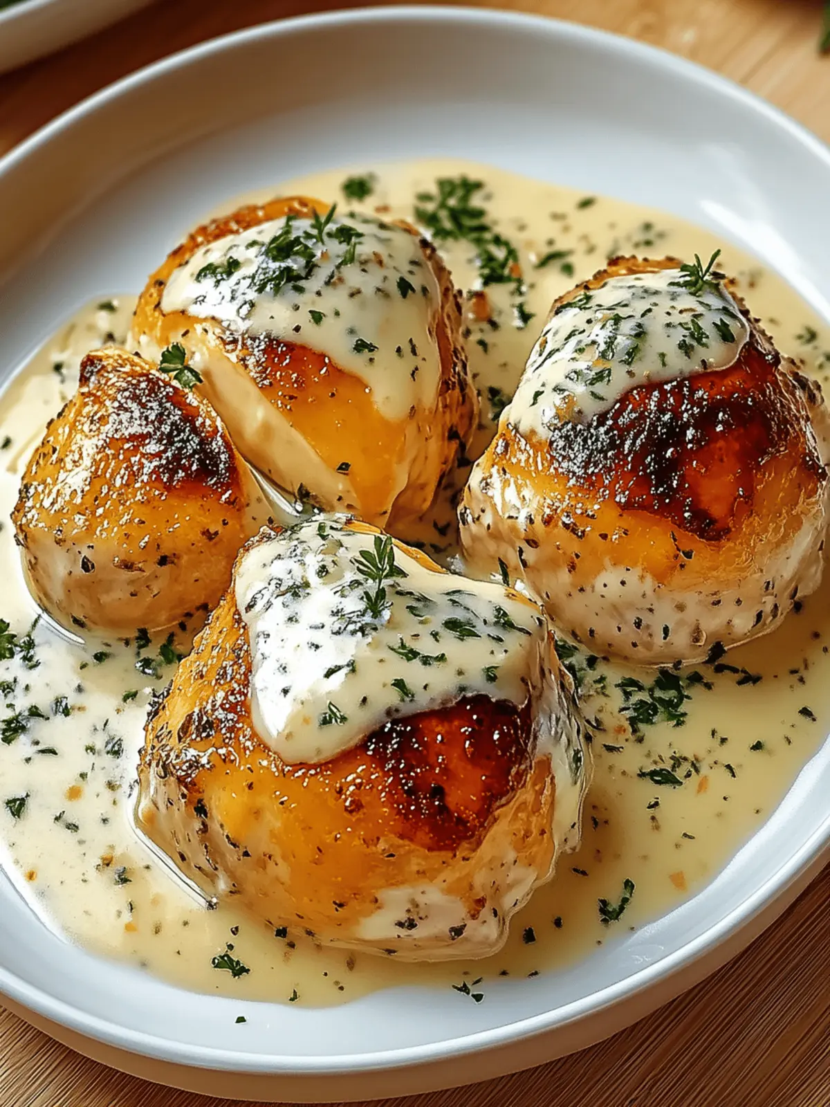 Hähnchen Frischkäsesauce