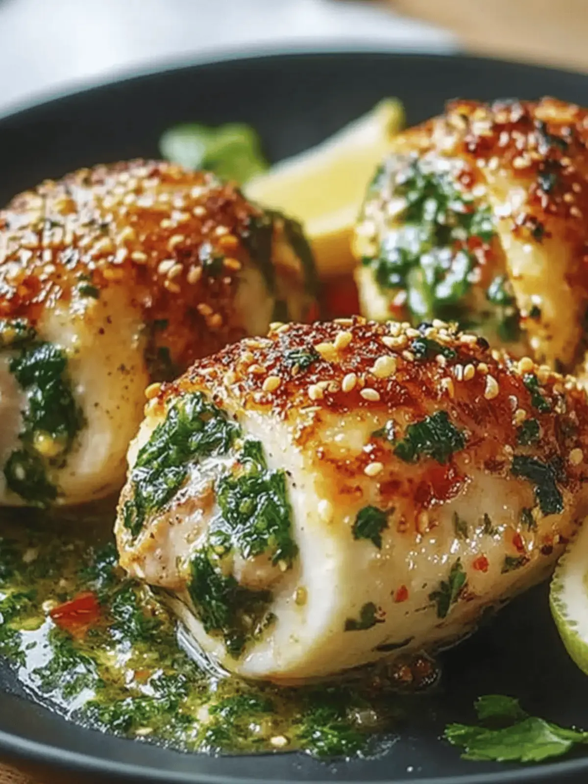 Gefüllte Hähnchenbrust