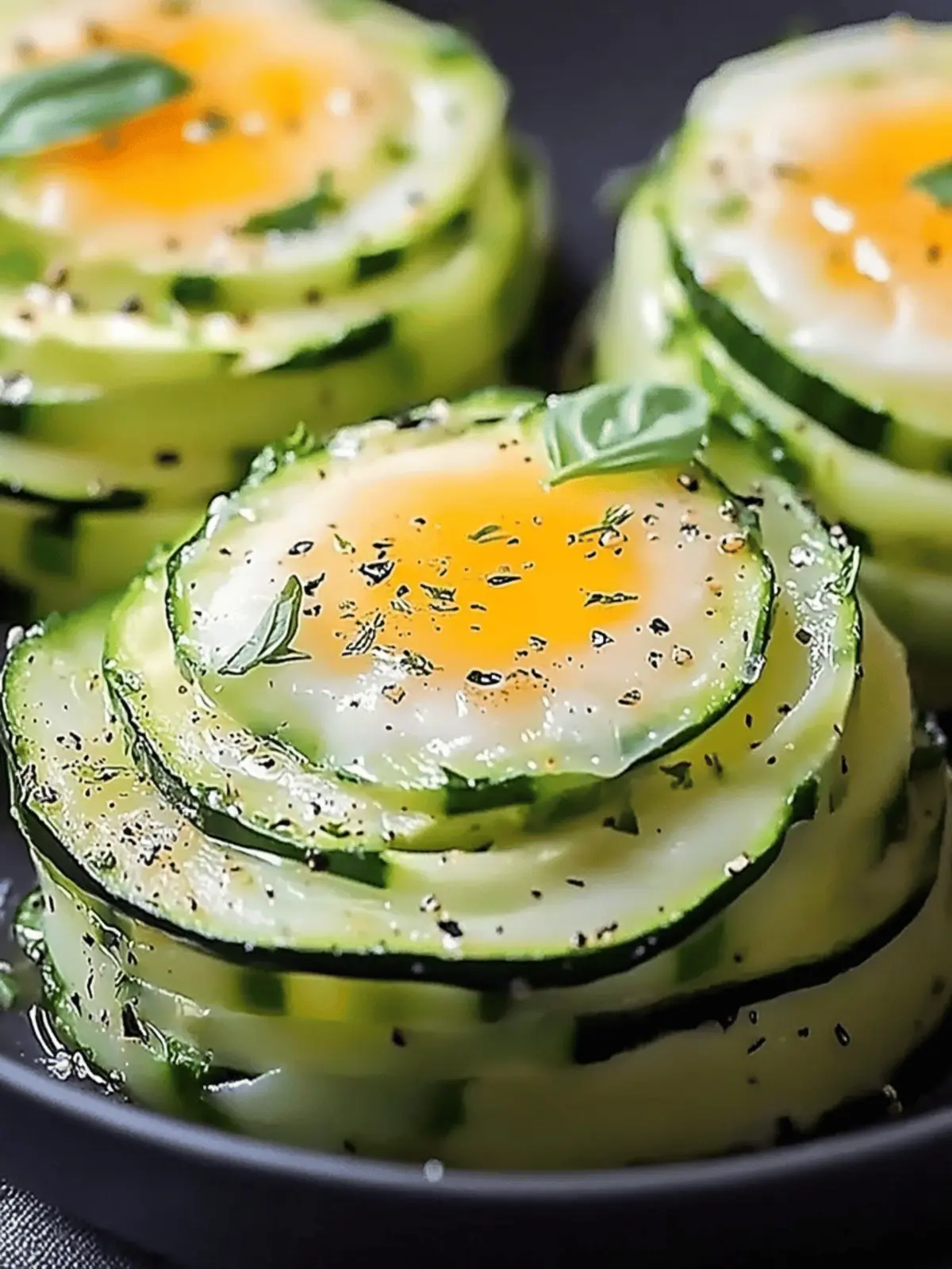 Zucchini Ei Nester: Schnelle und gesunde Eiernestchen 3 Zucchini Ei Nester