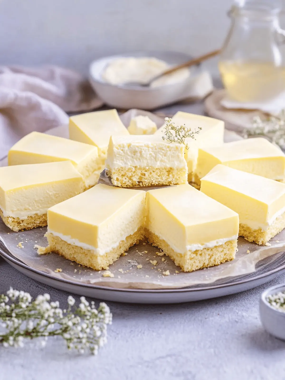 Omas weltbester Käsekuchen vom Blech