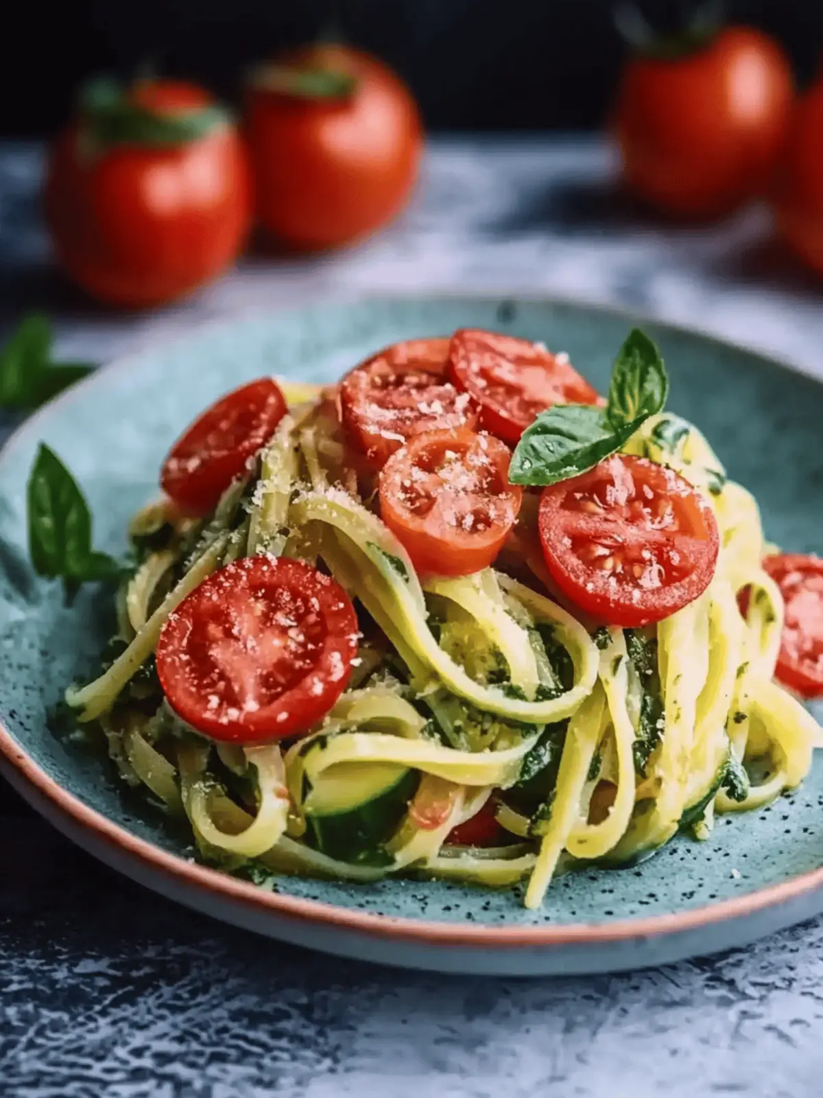 Zucchini-Spaghetti mit Frischkäse-Sauce für jeden Tag 3 Zucchini-Spaghetti mit Frischkäse-Sauce: Ein schnelles und gesundes Gericht für jeden Tag