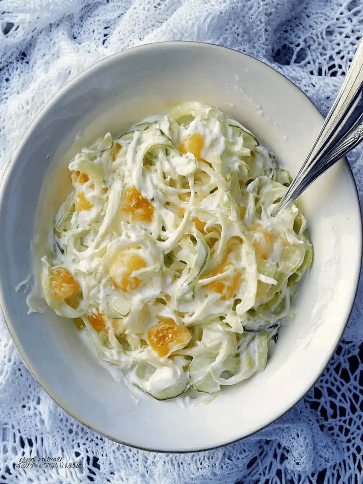 Fruchtiger Porree Salat