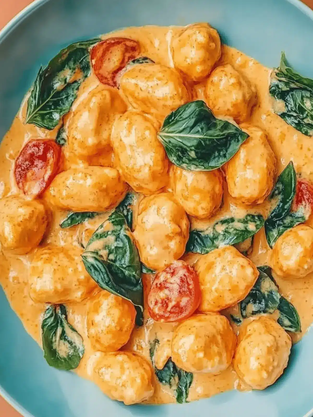 Schnelle Gnocchi-Pfanne mit Tomate & Spinat in 30 Minuten 2 Schnelle Gnocchi-Pfanne mit Tomate & Spinat