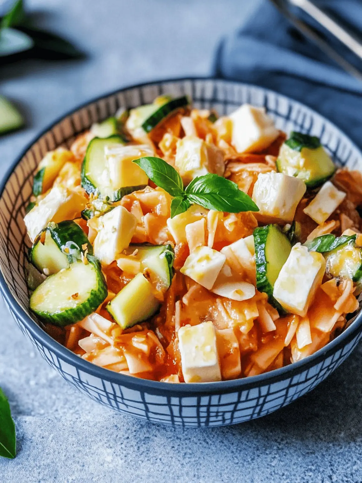 Zucchini-Rice-Pan with Feta
