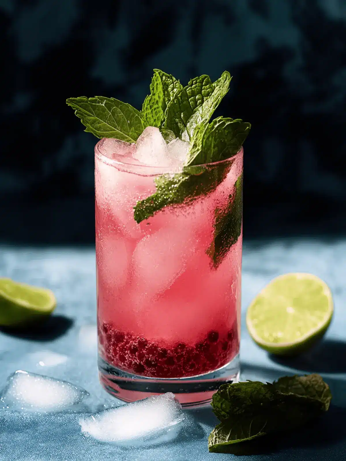 Granatapfel Mojito Mocktail