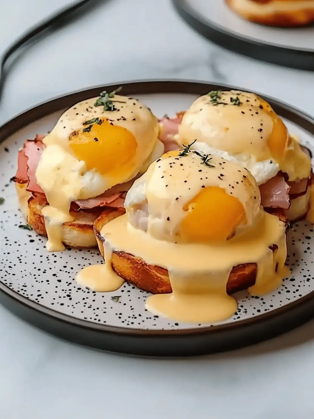 Eier Benedict perfekt selbstgemacht 3 Eier Benedict