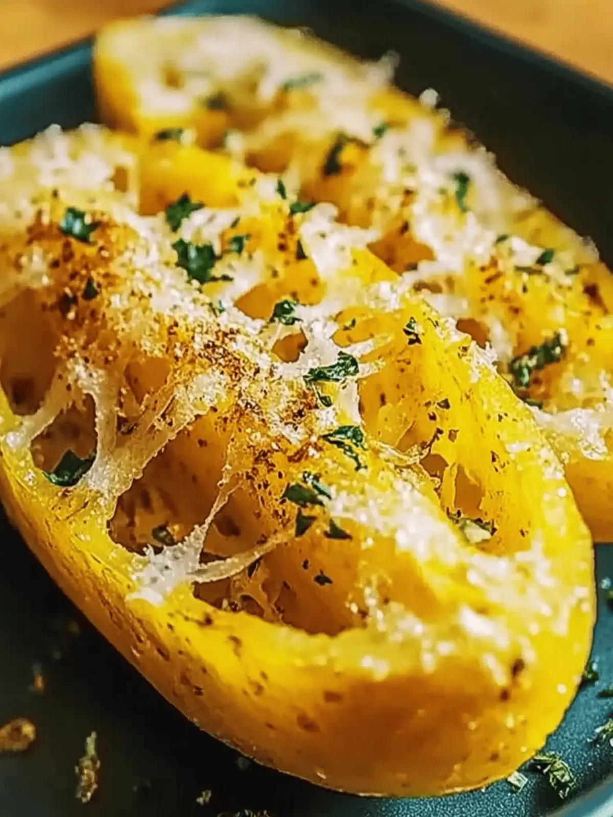 Einfache Luftfritteuse Spaghetti Kürbis