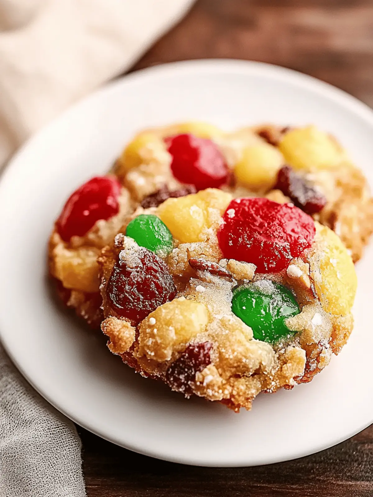 Einfache Weihnachtsfrüchtekekse Rezept für Festtagsfreude 2 Einfache Weihnachtsfrüchtekekse Rezept