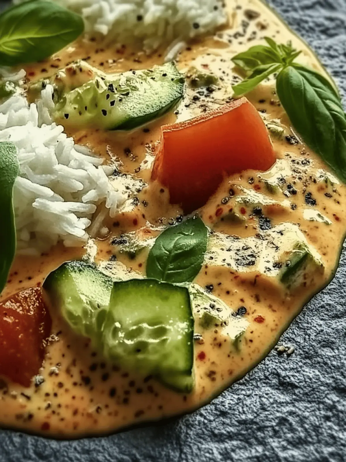 Vegetarische Zucchini-Nudeln mit cremiger Sauce 4 Vegetarische Zucchini-Nudeln