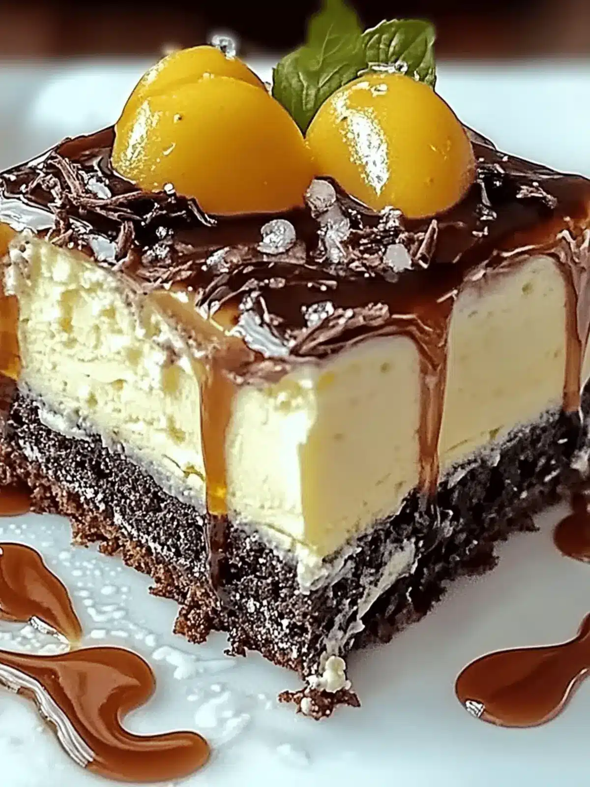 Leckere Karamell Brownie Käsekuchen für jeden Anlass 3 Leckere Karamell Brownie Käsekuchen