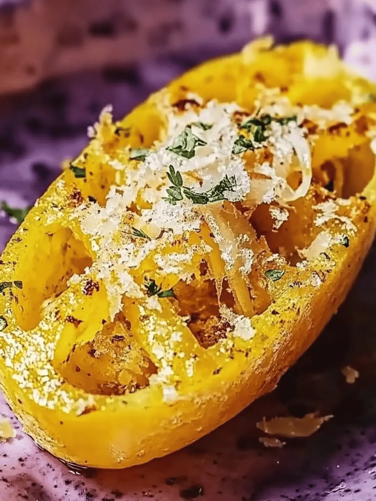 Einfache Luftfritteuse Spaghetti Kürbis