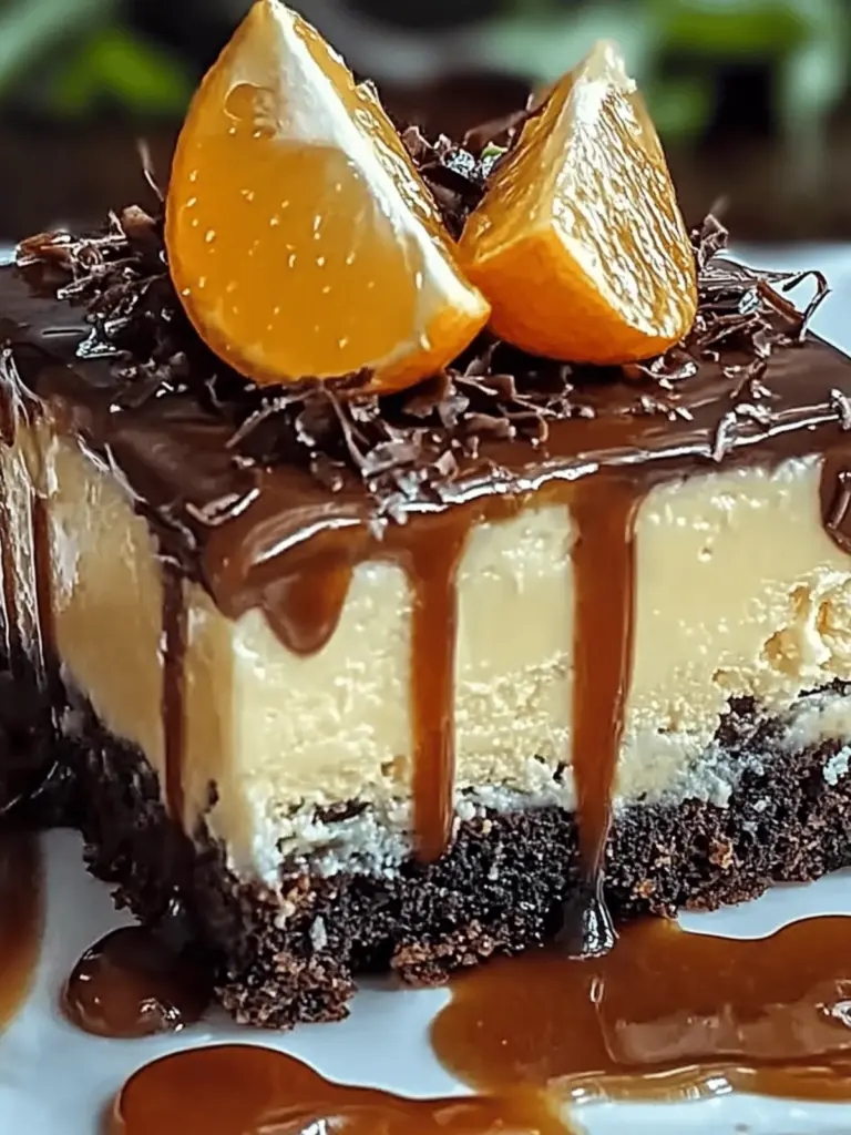 Leckere Karamell Brownie Käsekuchen