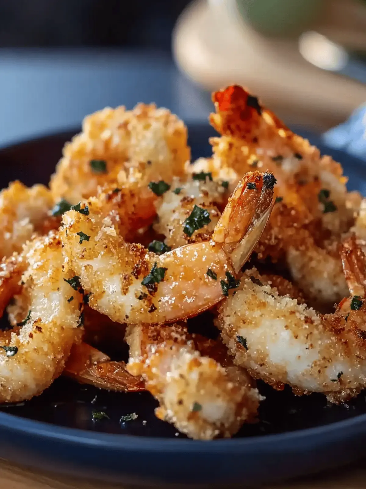 Knusprige Airfryer Garnelen in 10 Minuten 2 Airfryer Garnelen