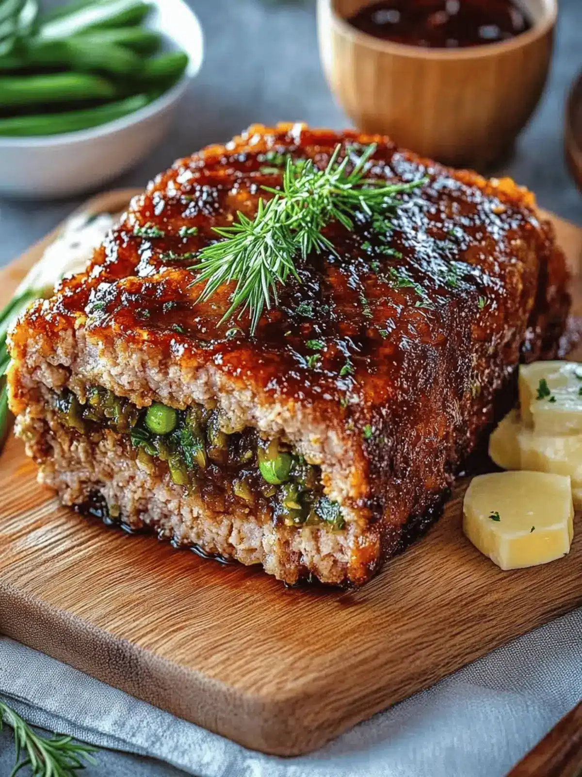 Der einfachste Airfryer Hackbraten