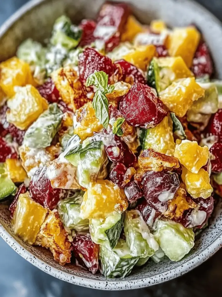 Knuspriger Kartoffelsalat