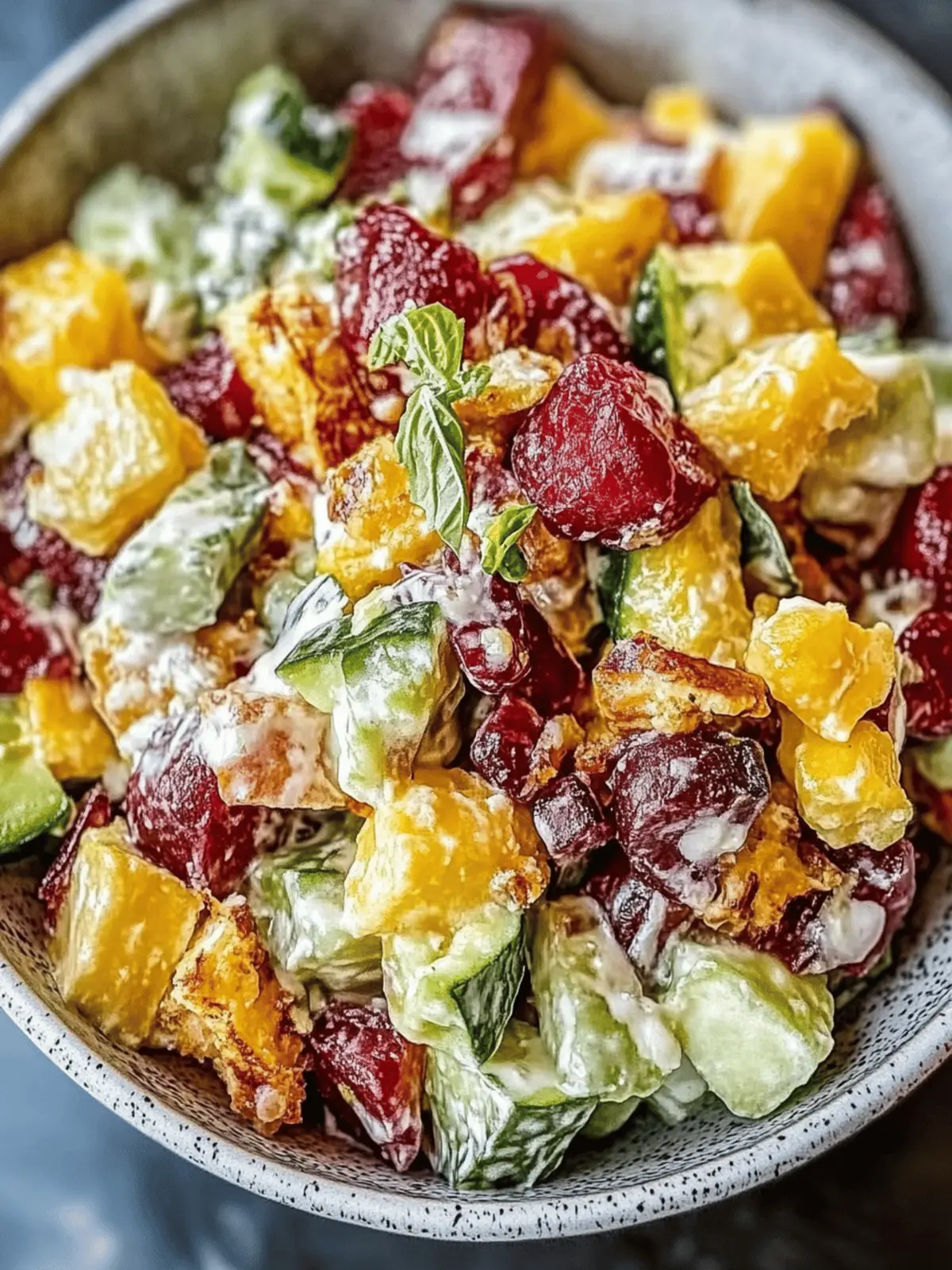 Knuspriger Kartoffelsalat