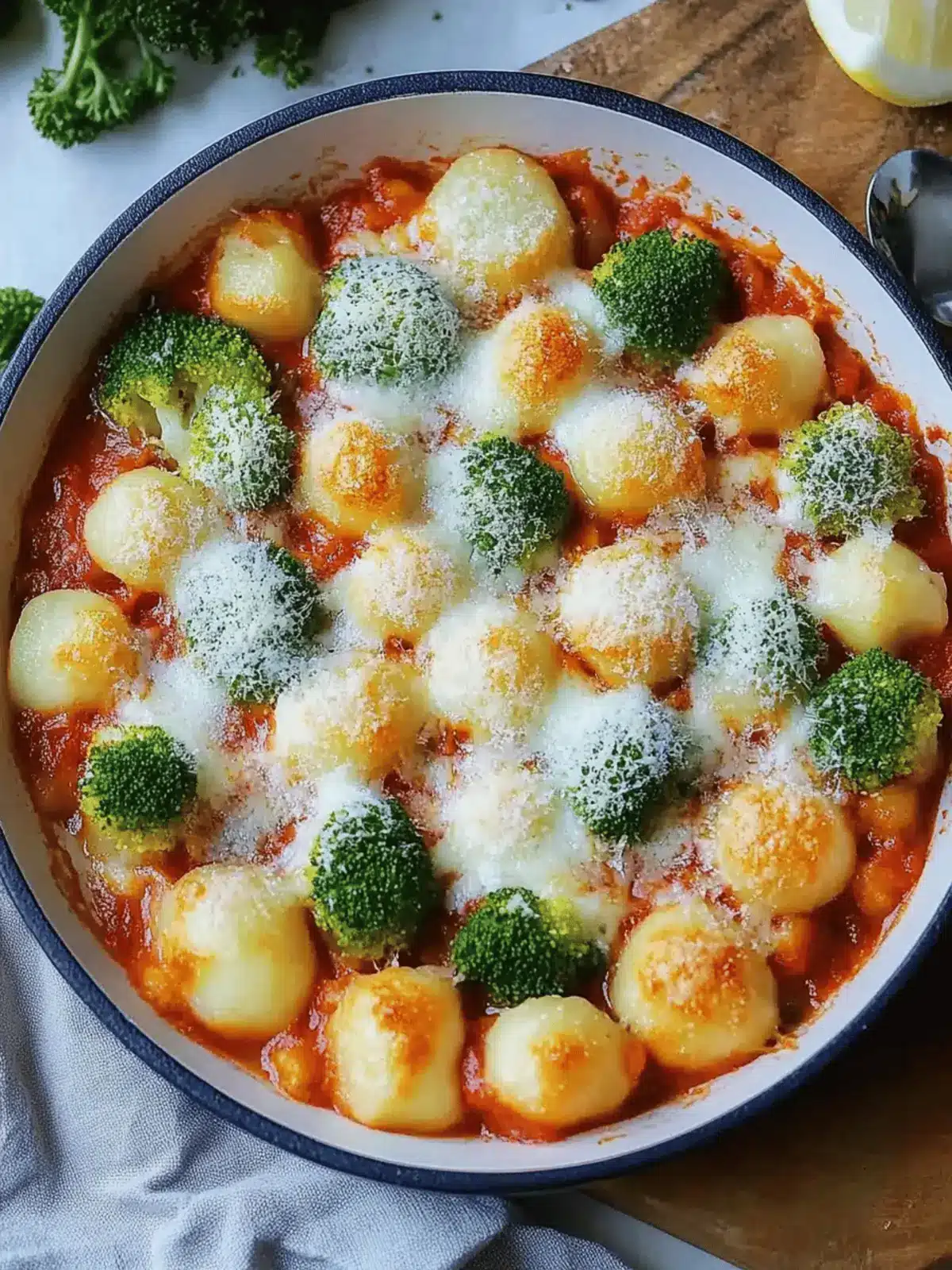 Gnocchi-Auflauf mit Brokkoli für den perfekten Genuss 3 Gnocchi-Auflauf mit Brokkoli