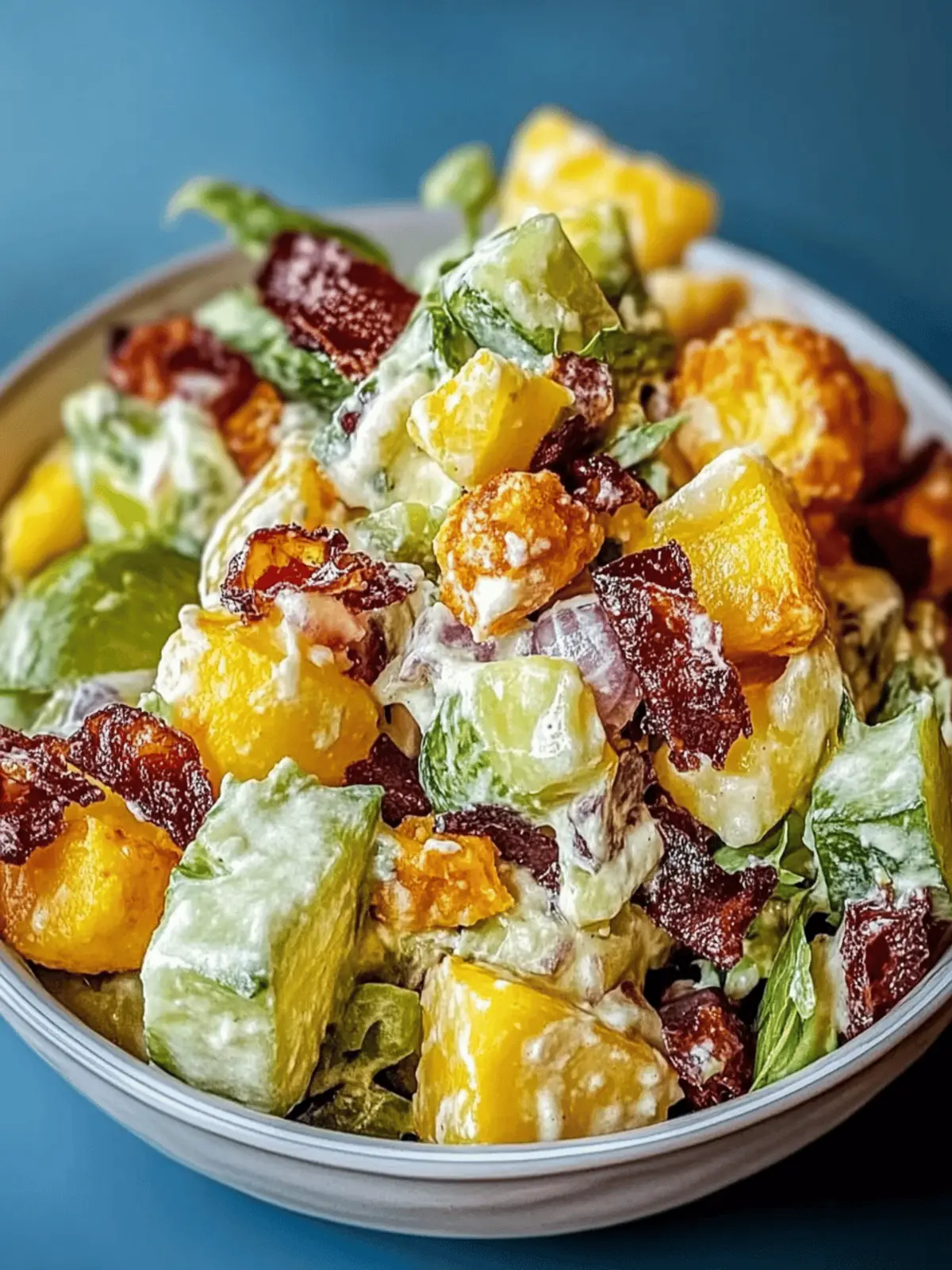 Knuspriger Kartoffelsalat