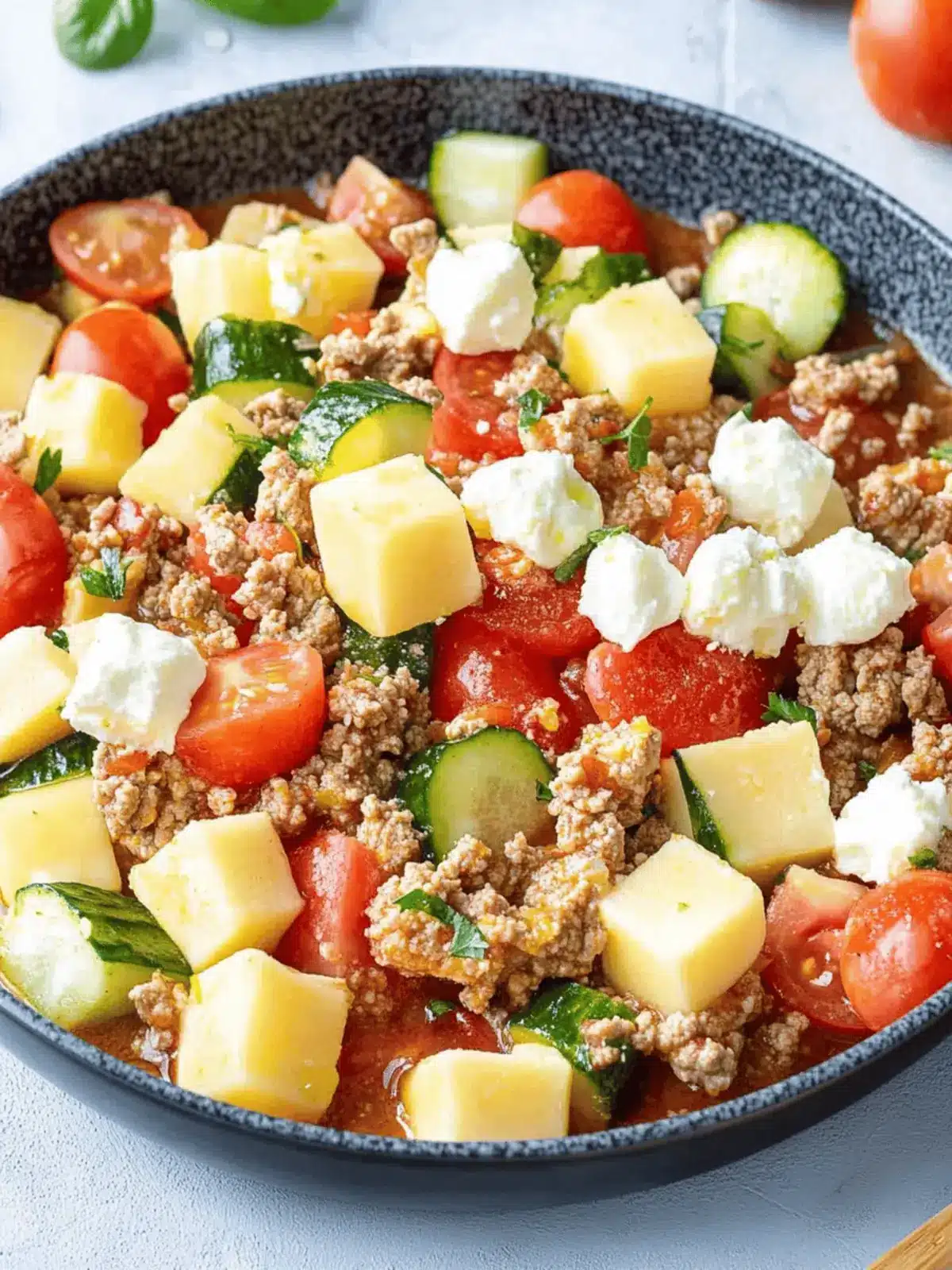 Schnelle Zucchini Hackfleisch Pfanne für Familiengenuss 3 Schnelle Zucchini Hackfleisch Pfanne