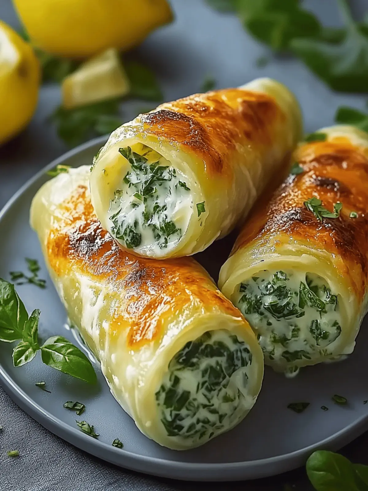 Kartoffeltaschen mit Spinat-Frischkäse