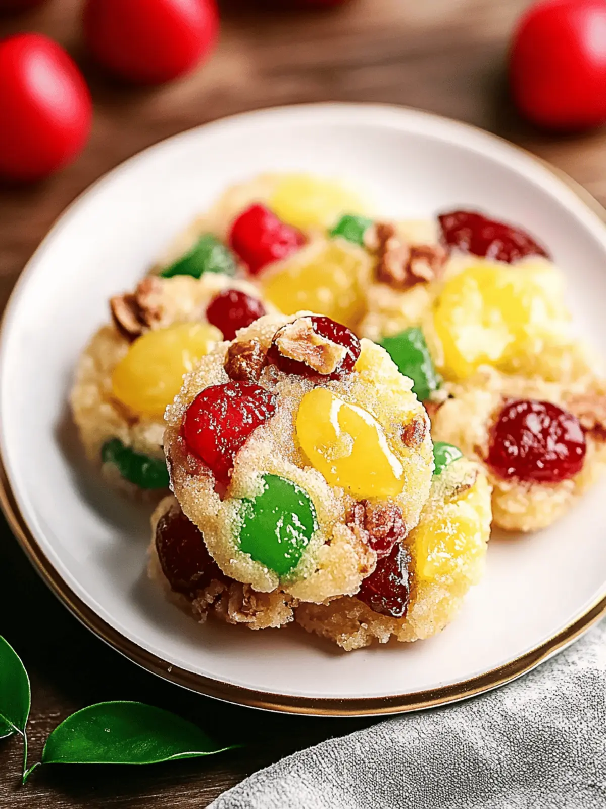 Einfache Weihnachtsfrüchtekekse Rezept für Festtagsfreude 5 Einfache Weihnachtsfrüchtekekse Rezept