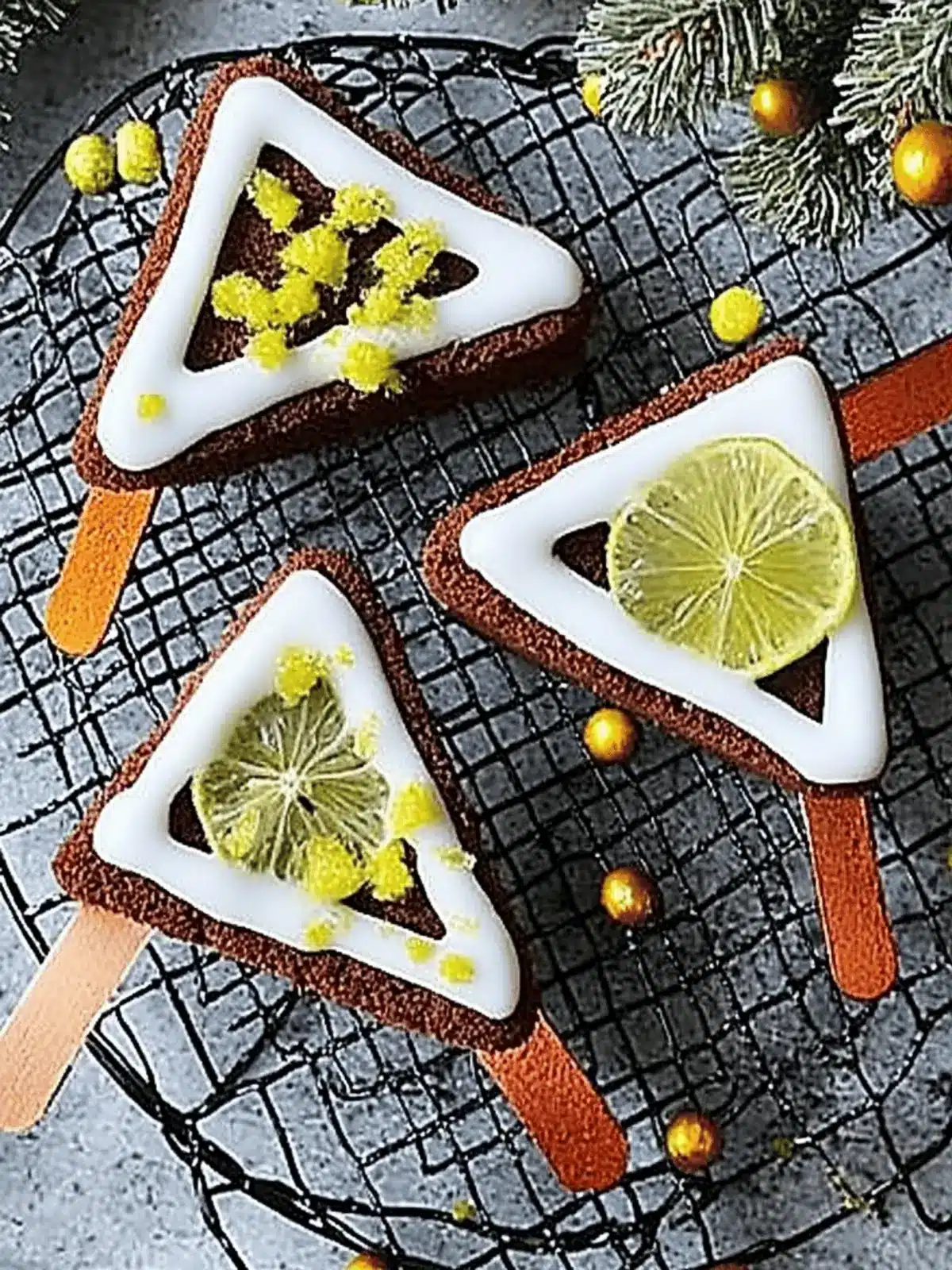 Tannenbaum-Brownies für festlichen Genuss 3 Tannenbaum-Brownies