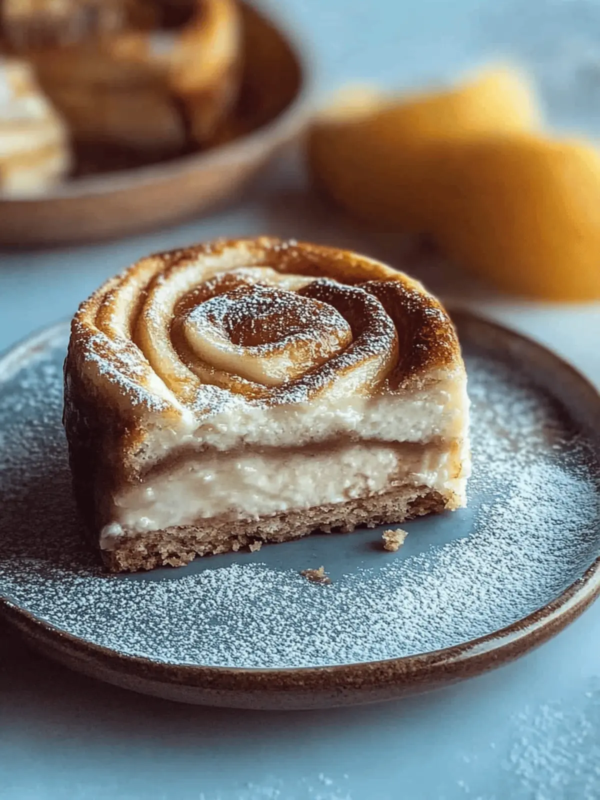 Zimtschnecken-Käsekuchen