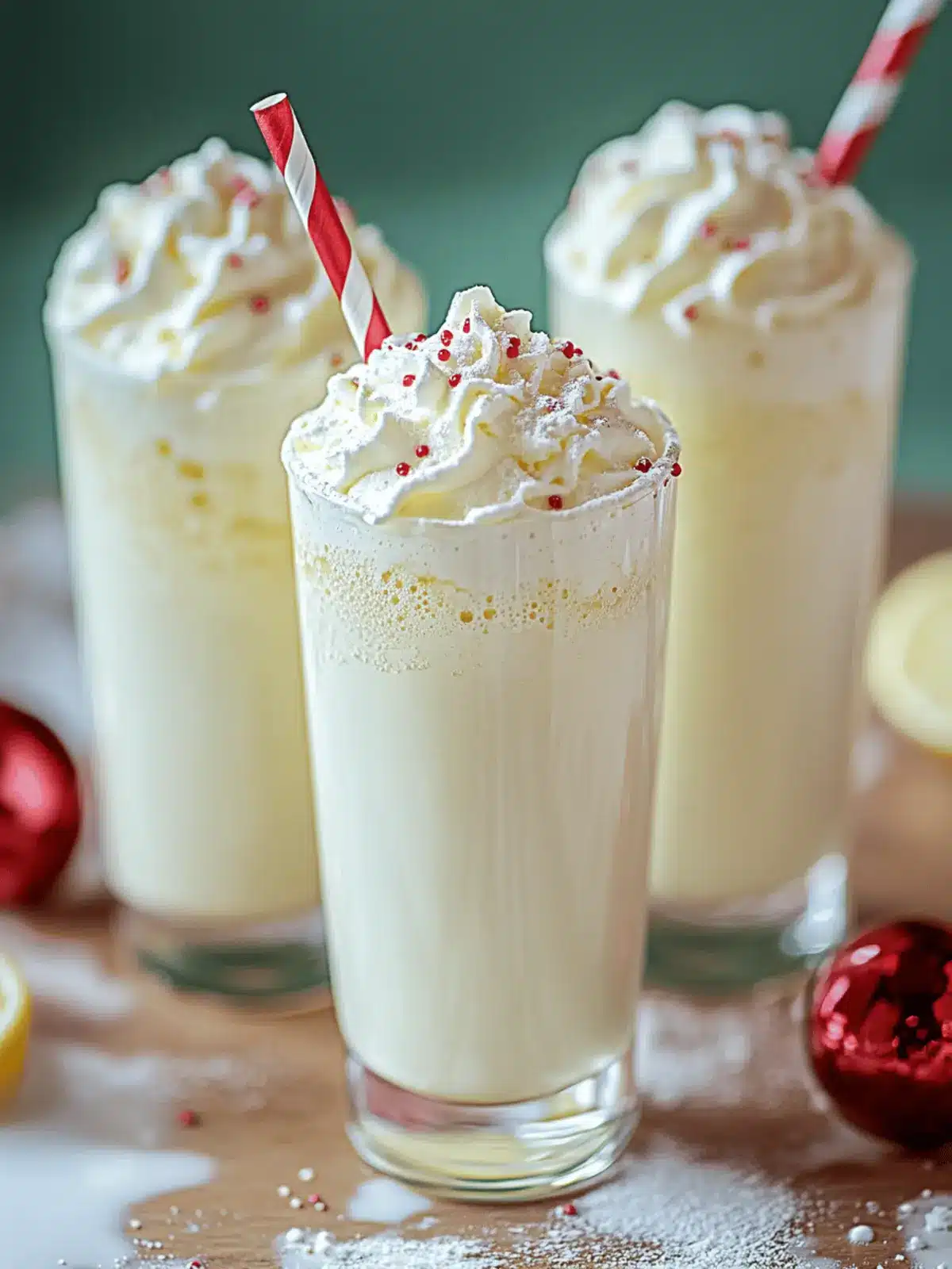 Festliche Pfefferminz-Weihnachtsfloat – Ein cremiger Genuss 2 Festliche Pfefferminz-Weihnachtsfloat