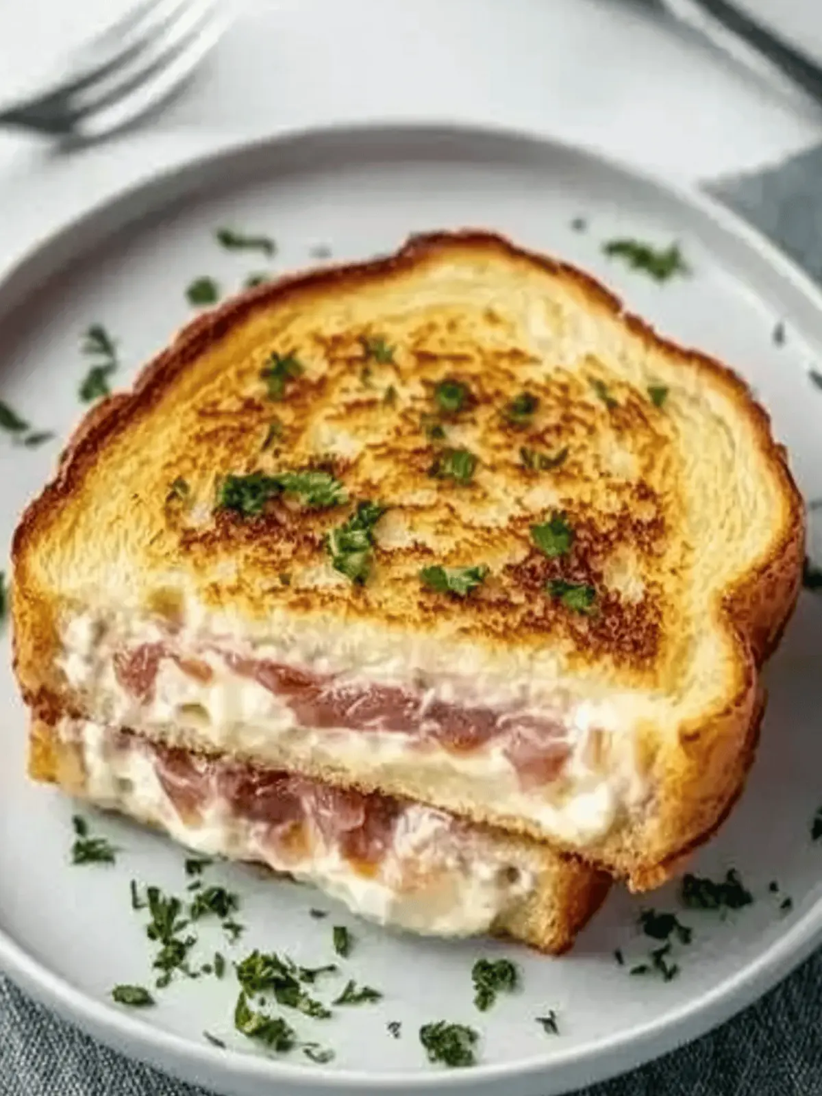 herzhafter französischer Toast