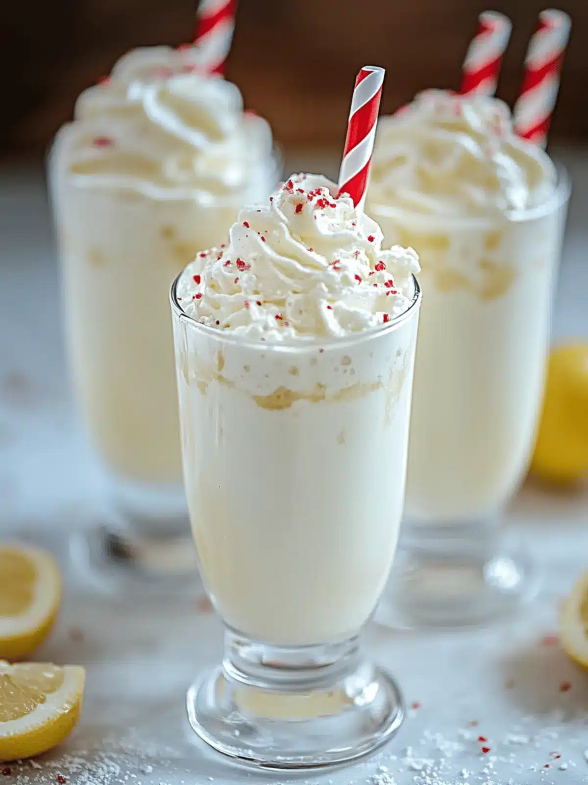 Festliche Pfefferminz-Weihnachtsfloat – Ein cremiger Genuss 3 Festliche Pfefferminz-Weihnachtsfloat