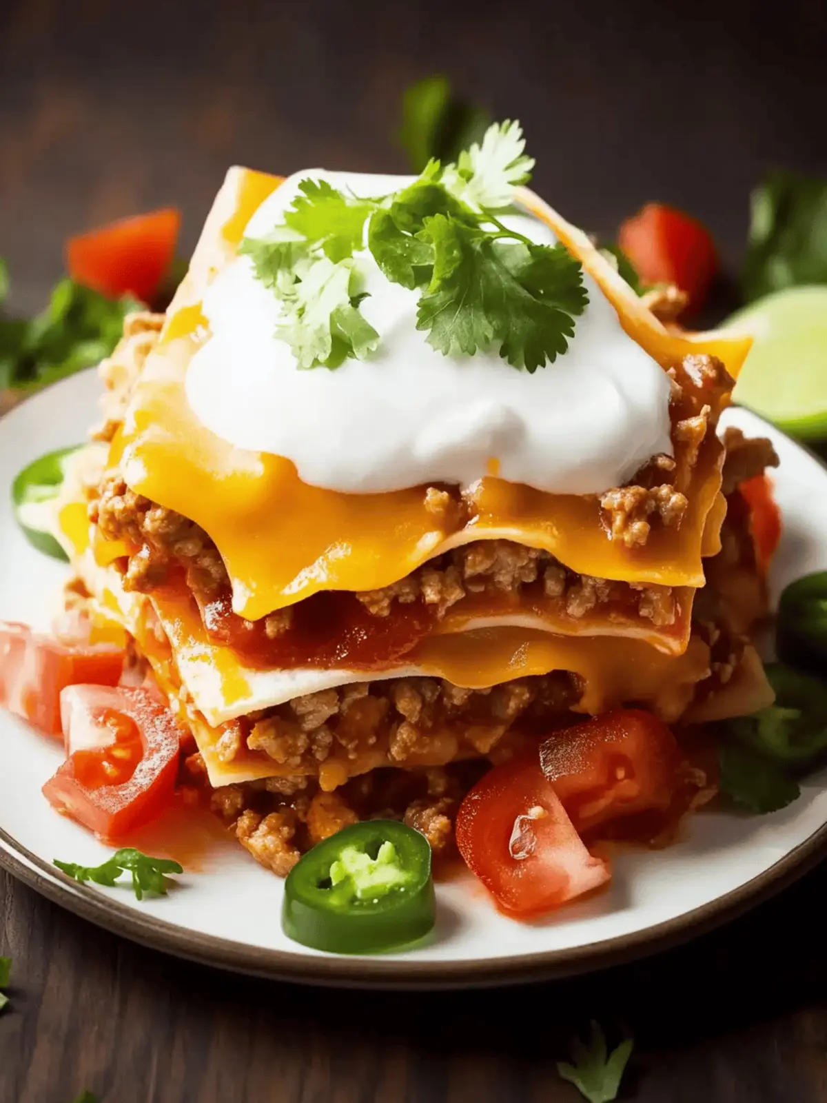 Leckere Burrito-Auflaufform