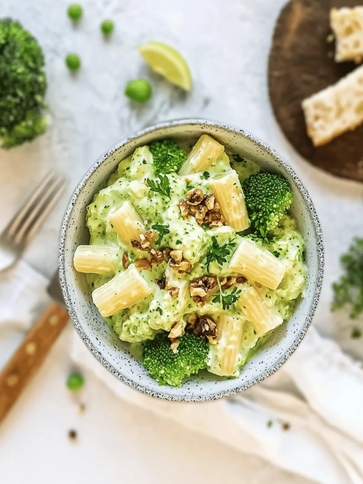 Cremige Brokkoli-Pasta in nur 15 Minuten genießen 4 Cremige Brokkoli-Pasta