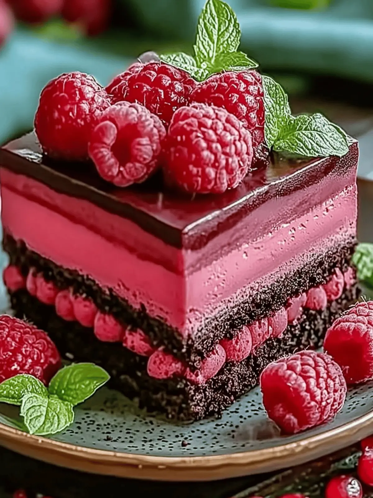 Himmlische Himbeere Schokolade