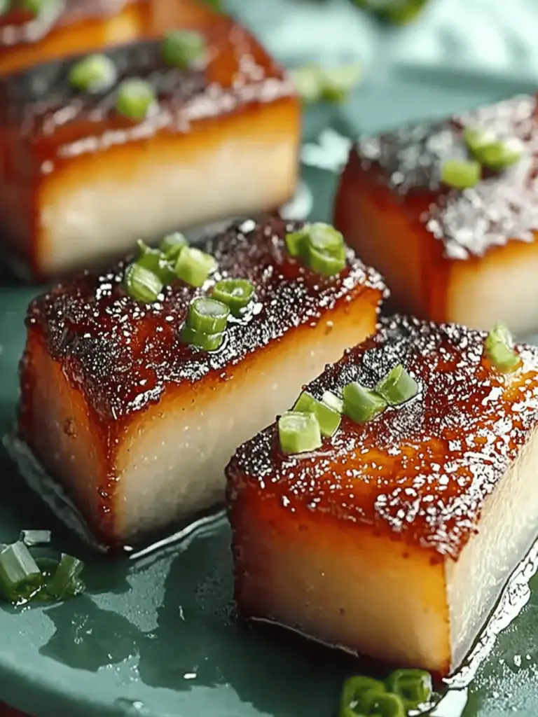 Karamellisierter Honig-Schweinebauch