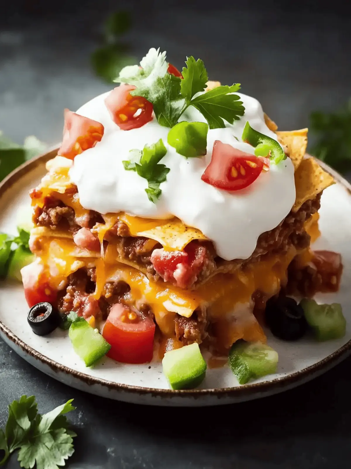 Leckere Burrito-Auflaufform