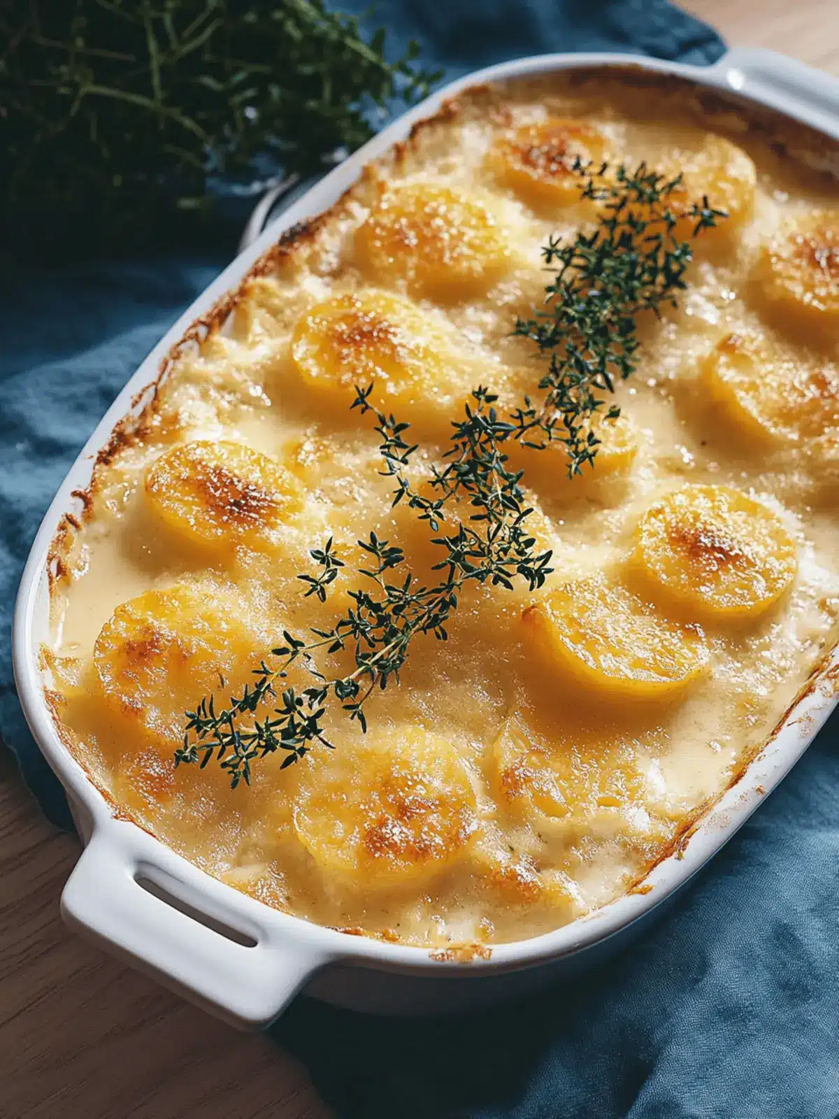 Kohlrabi- und Kartoffelauflauf mit knuspriger Kruste 5 Kohlrabi- und Kartoffelauflauf