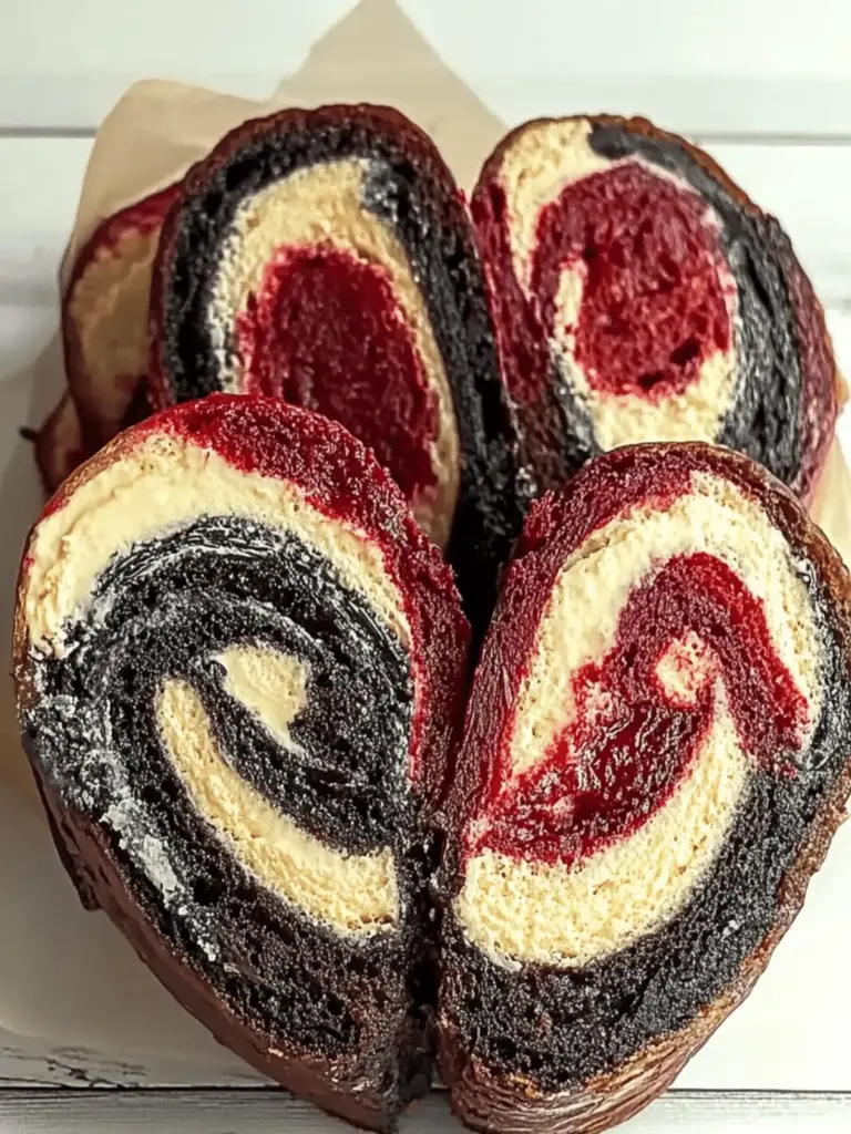 Vampirisches Brot für eine gruselige Party