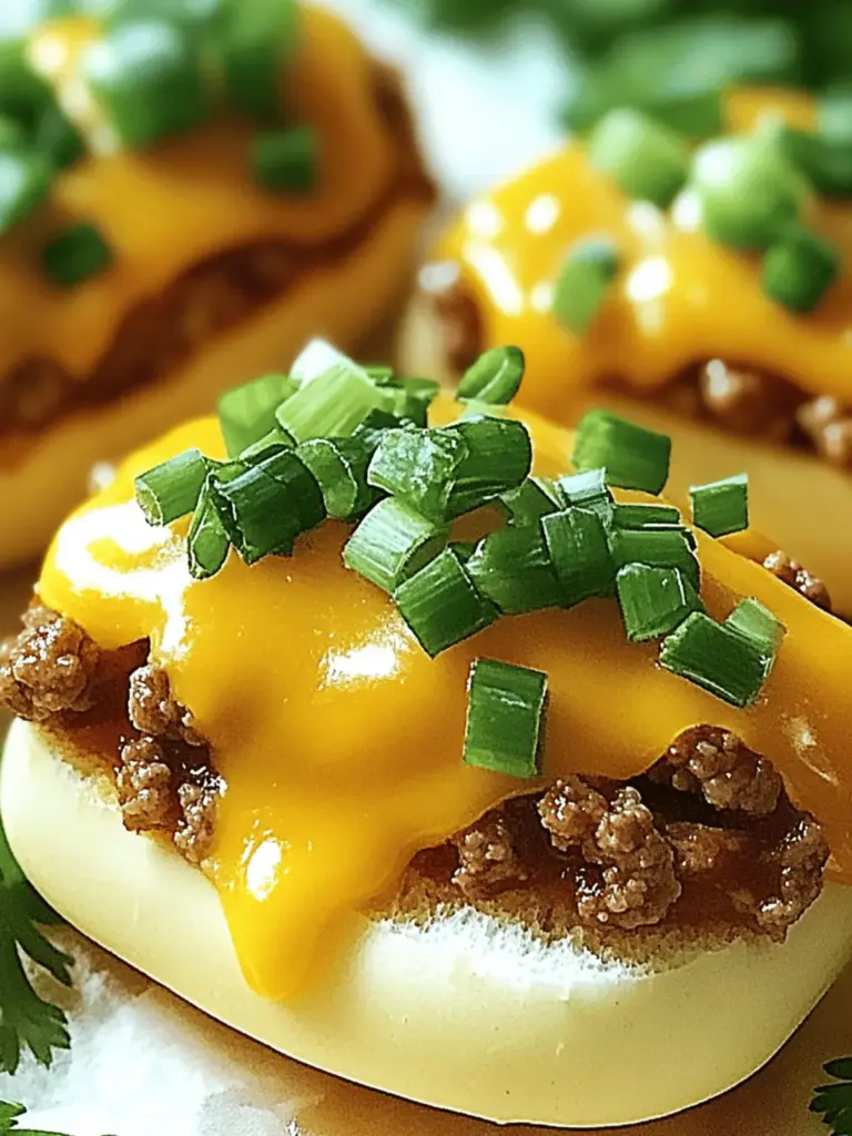 Philly-inspirierte sloppy Joe-Leckereien
