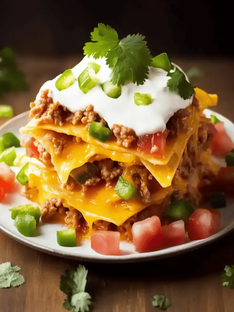 Leckere Burrito-Auflaufform