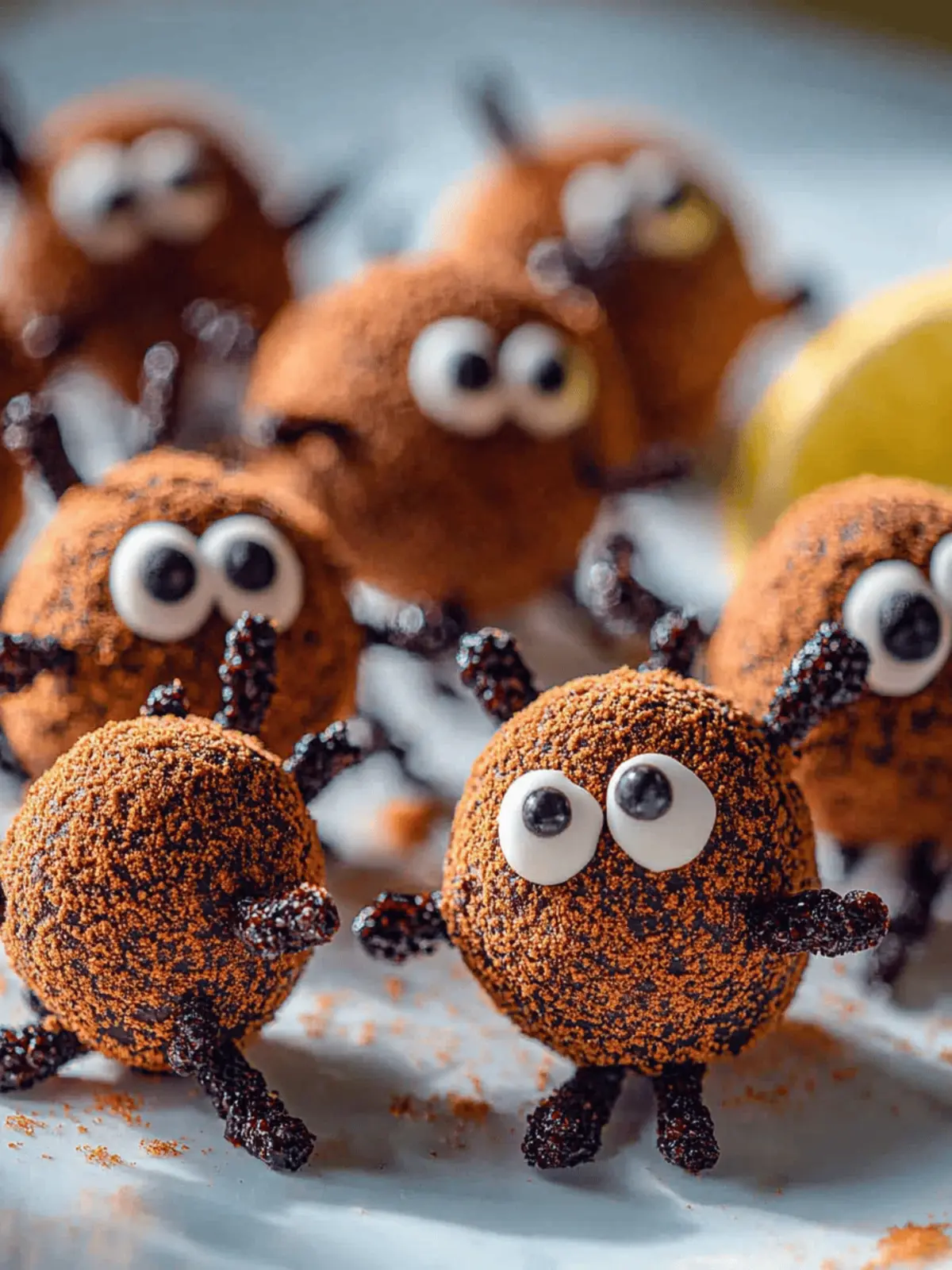 Unwiderstehliche Schokoladen-Spinnen-Trüffel zum Staunen 3 Unwiderstehliche Schokoladen-Spinnen-Trüffel